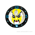 Chinese Drama Mask 3D Printing Blue Luminous Dial